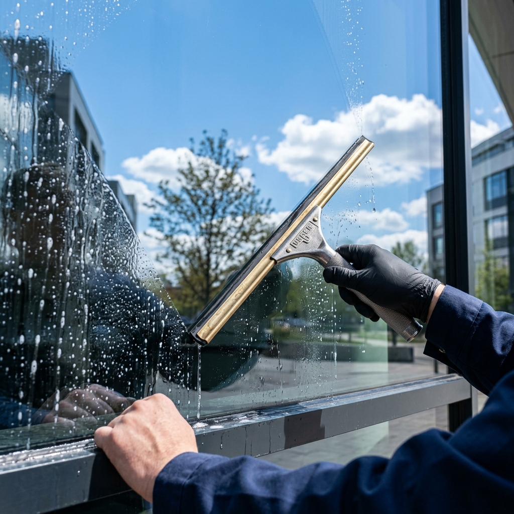 Nettoyage professionnel de vitres